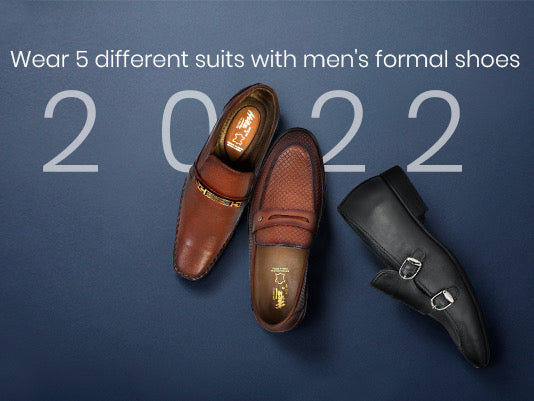 Wear 5 different suits with men's formal shoes - 2022