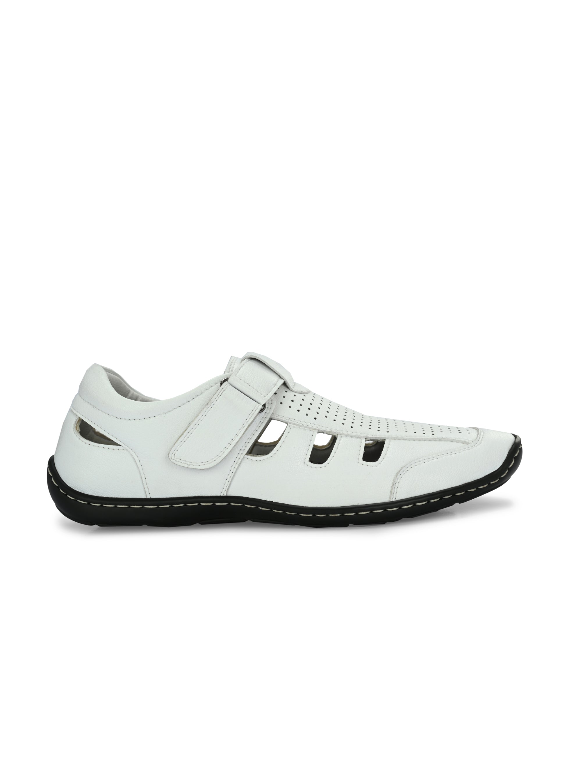 Buy Men White Casual Sandals Online | SKU: 18-1460-16-40-Metro Shoes