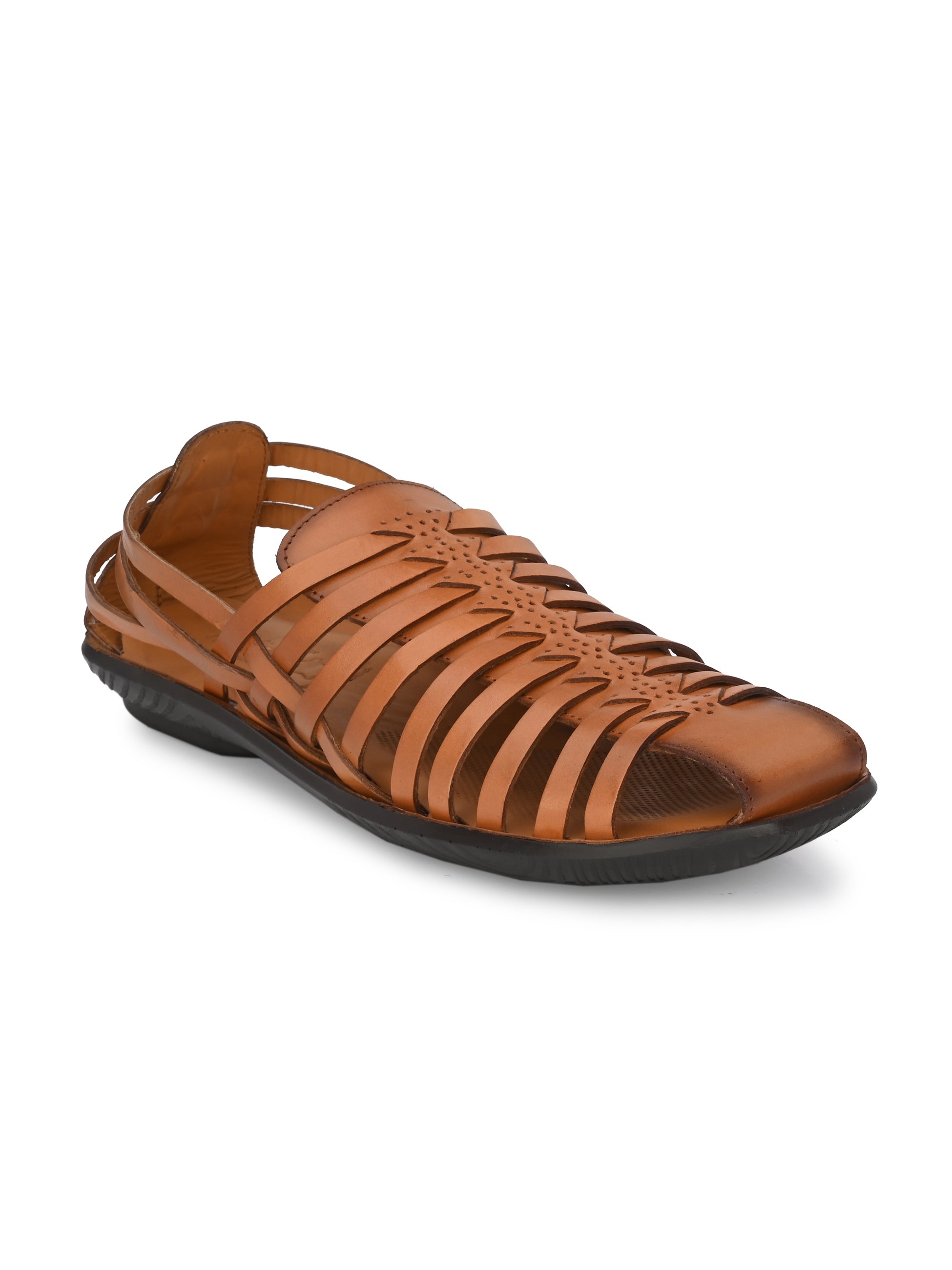 Leather Flip Flop Sandals Tan | Melissa Odabash US