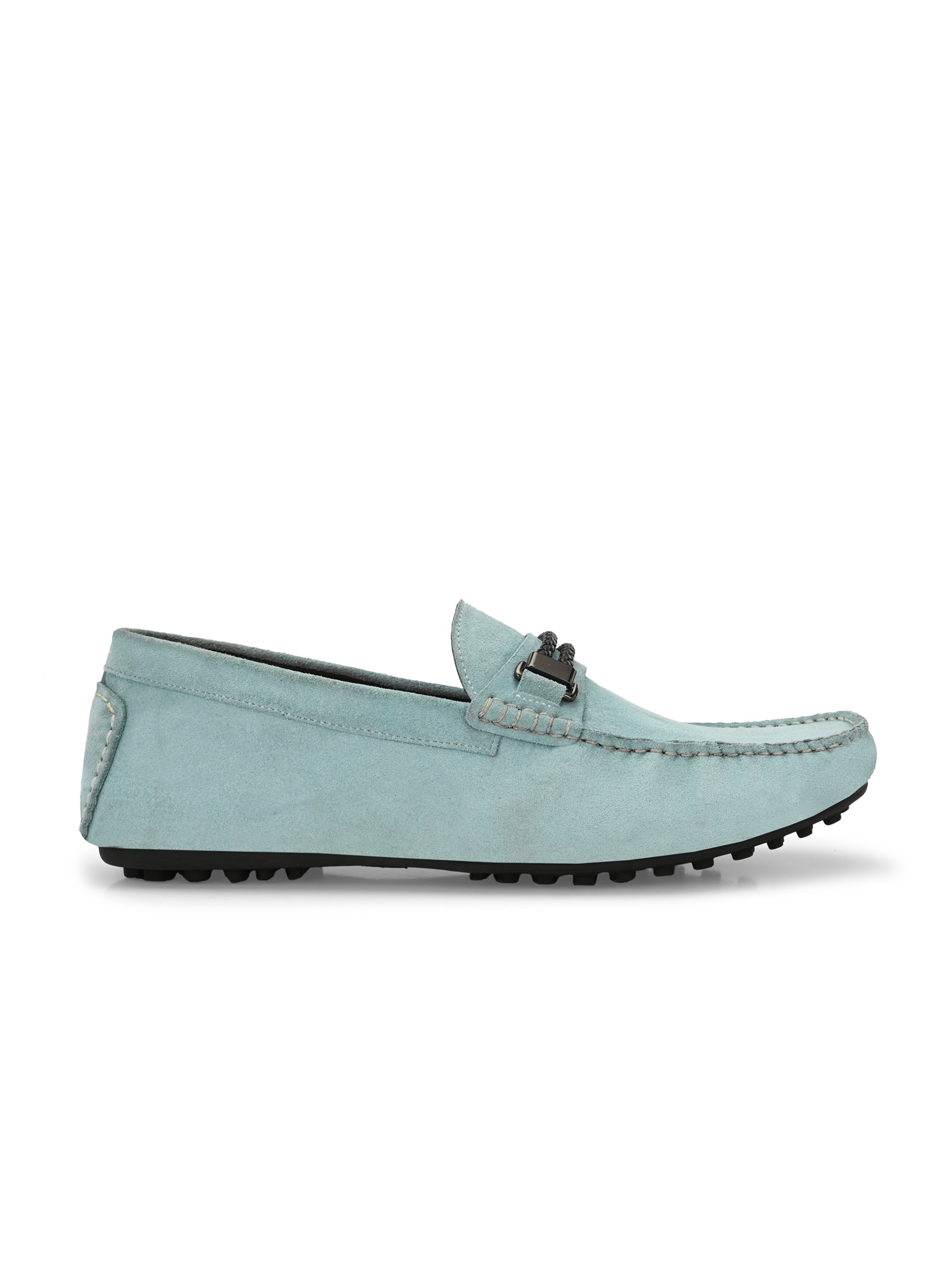 Hitz Blue Ras Hitz Men's Blue Leather Casual Loafers – Hitz Shoes Online