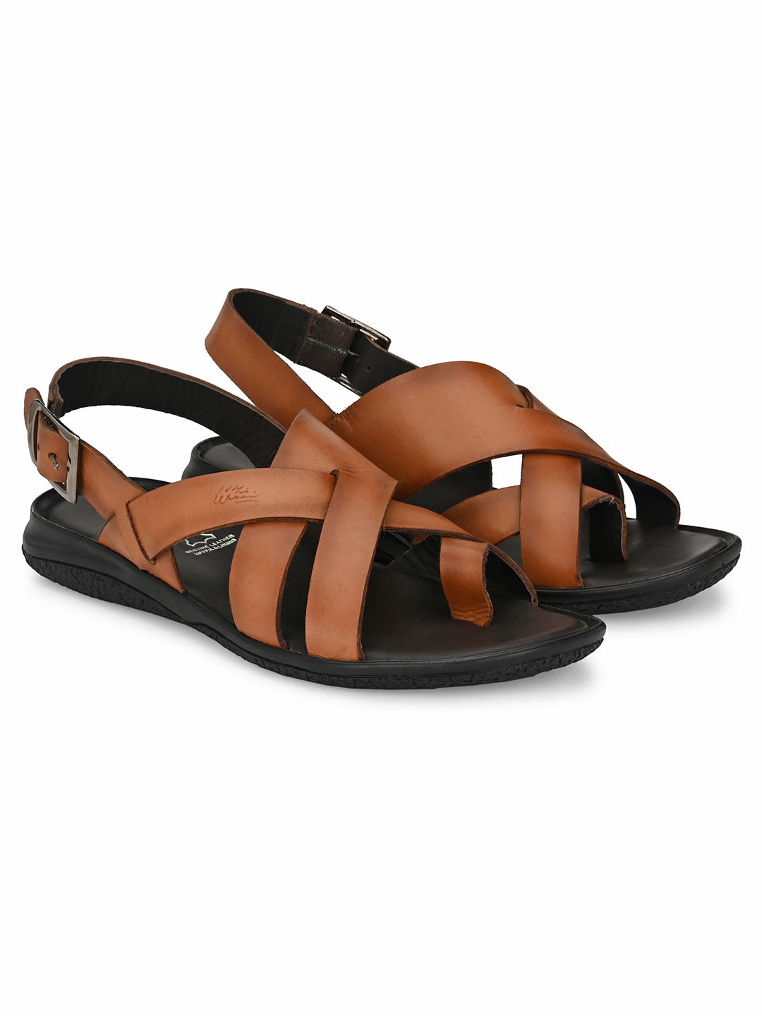 Buy Black Leather Toe Ring Sandals for Men With Adjustable Buckle Strap  Greek Gladiator Strappy Men's Slide Sandals Summer Shoes for Men Online in  India - Etsy