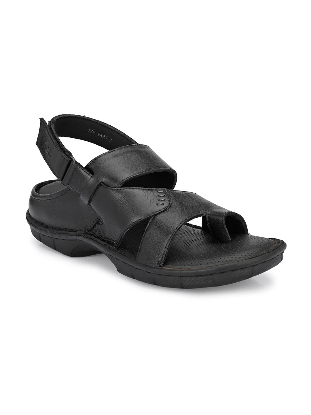 Walkaroo Womens Toe Ring Slide Sandals - WL7415 Black Grey – Walkaroo  Footwear